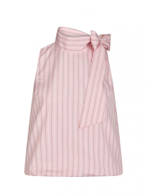 Veda stripe top rose 