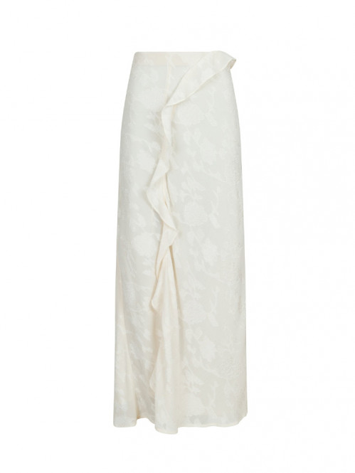 Vinza bunrout skirt off white 