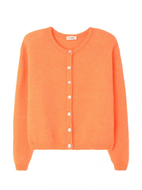Vito 19e cardigan carotte fluo M