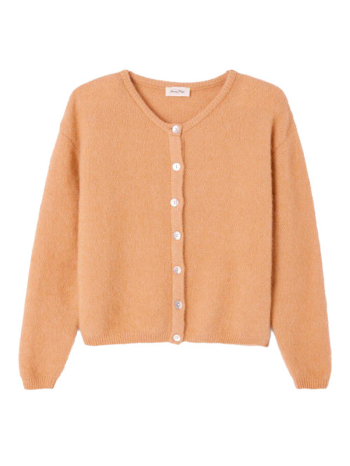 Vito 19e cardigan noisette chine 
