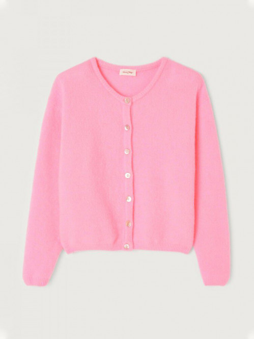 Vito 19e cardigan rose chine 