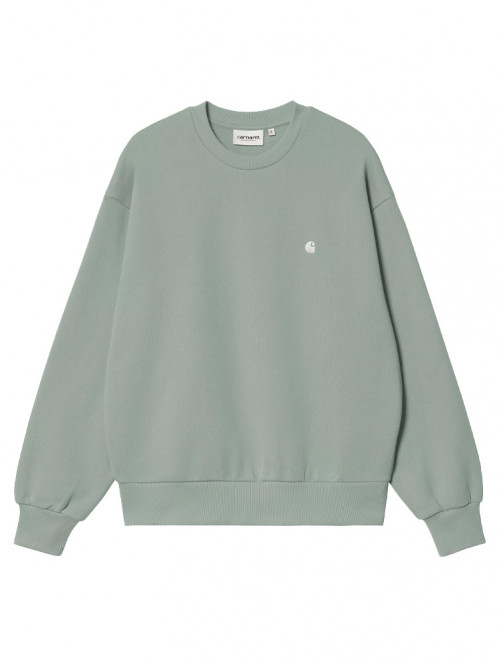 W casey sweatshirt frosted green 