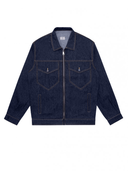 William denim jacket blue raw 