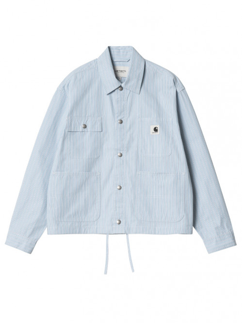 W nota shirt jacket bova stripe S