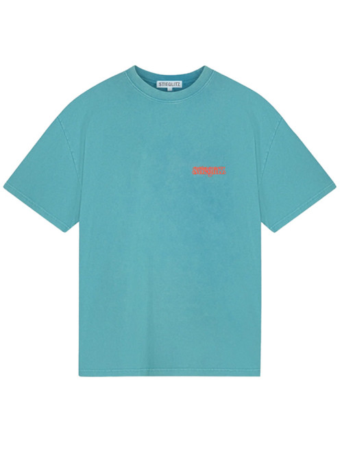 World of stieg oversized t-shirt green 