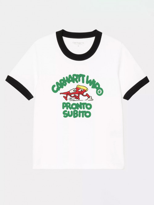 W ss pronto t-shirt white 