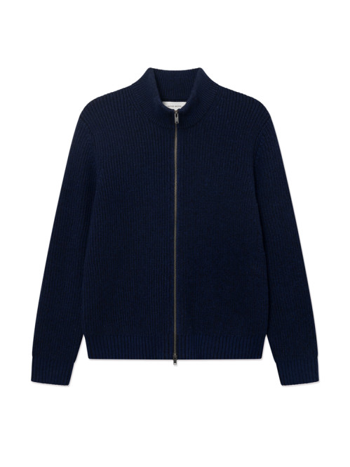 WW cay zipper cardigan ocean 
