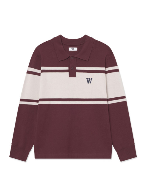 WW curt polo knit dekadent chocolate 