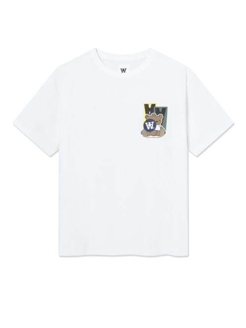 WW liam t-shirt stickers bright white 