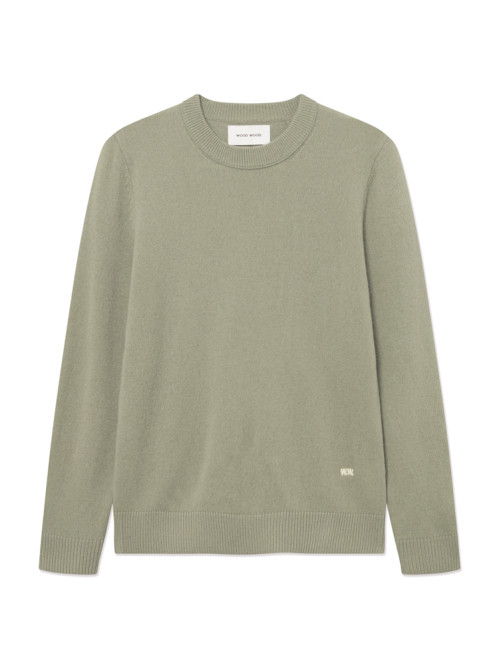 WW logo crew neck pullover basil 