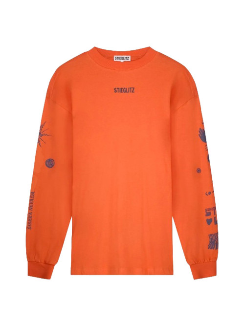 Xavi skate longsleeve orange 