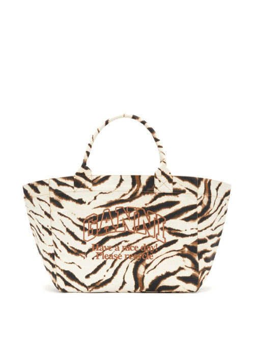XXL shopper zebra egret 
