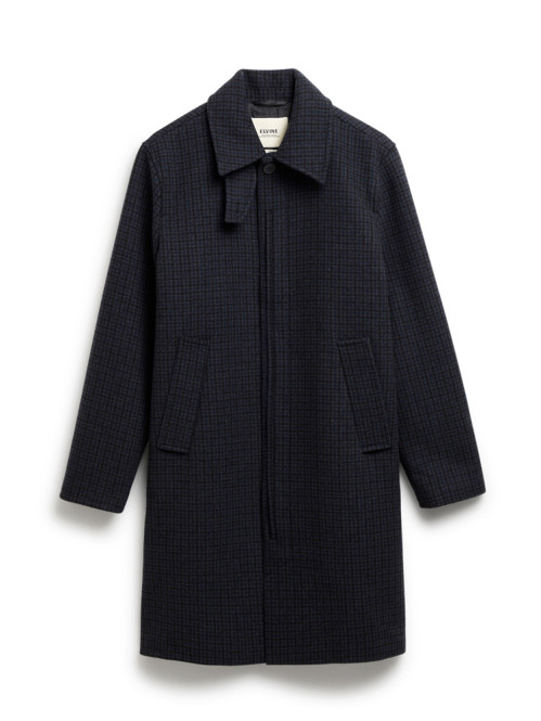 Yonatan coat grey check 