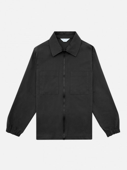 Zip shirt antracite 