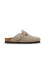 Boston rivet border sandals taupe 