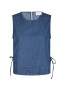 Svetlana denim top blue 