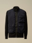 Cotton mixed zipped cardigan eclipse 