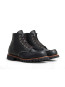 Roughneck moc toe boots black 