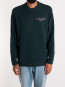 Helix sweater deep lagoon 