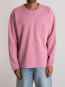 GMT dye sweatshirt washed berrry 