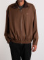 Wool track jacket brown 