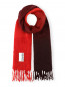 Mohair gradient scarf port royale 