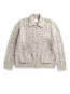 Aldrup donegal square cardigan lt grey mel 