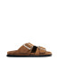 Alba sandals suede tan leather 