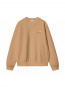 American script sweatshirt peanut XL
