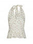 Ariet fine print top creme 