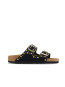 Arizona rivet sandals suede black 