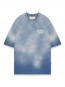 Arts craft t-shirt washed blue 