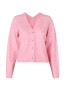 Asato-m hanae knit cardigan begonia pink 