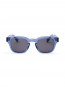 Austin sunglass transparent blue grey 