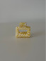 Ava clip butter dots 