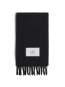 Baby alpaca scarf black 