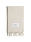 Baby alpaca scarf moon beige 