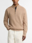 Barbour pullover newton half-zip washed stone 