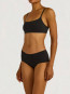 Bare high rise briefs black 