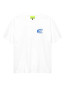 Beach sign t-shirt white 