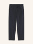 Belted technical pants black 