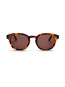 Billie sunglass brown tortoise 