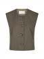 Birtha waistcoat brown 