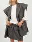 Bobby blazer vest dk grey 