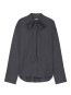 Bow tie shirt dk grey melange 