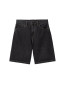 Brandon short black stone wash 