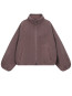 Cali fleece jacket french roast 
