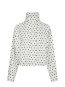 Callisa dot jacket white XS