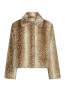 Camina faux fur jacket beige 