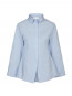 Caroli poplin shirt lt blue 
